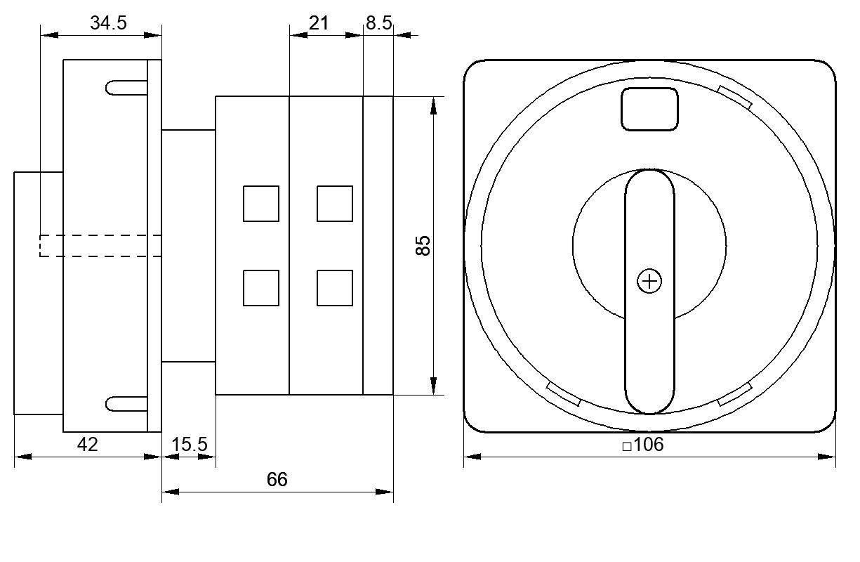 Переключатель S100JU1104A8