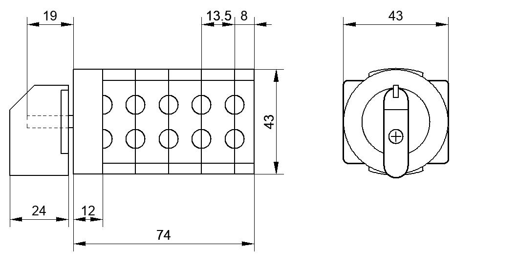 Переключатель S10J1060B8