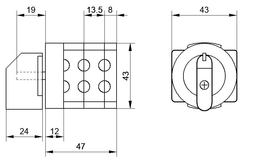 Переключатель S10J2252B4