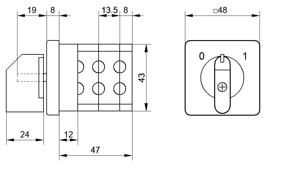 Переключатель S10JD1103D4