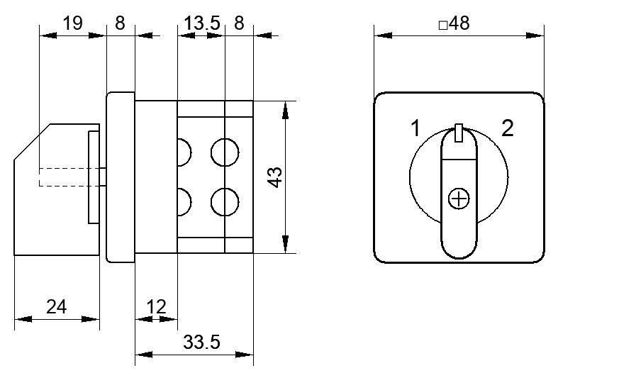 Переключатель S10JD2251XD4