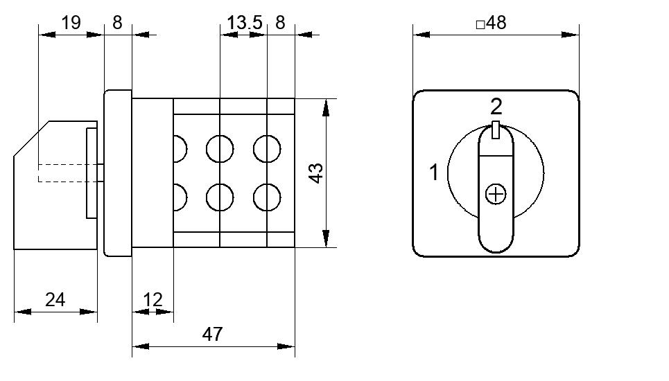 Переключатель S10JD2252XB4