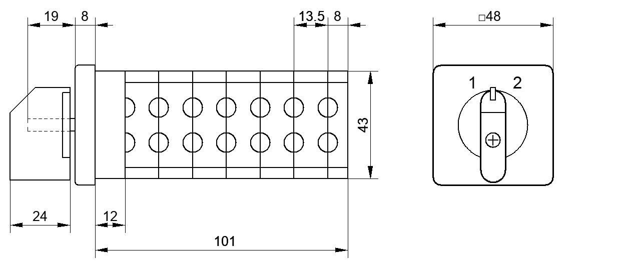 Переключатель S10JD2256D6