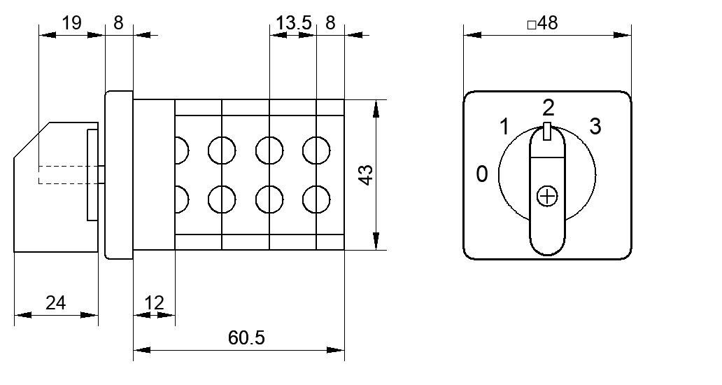 Переключатель S10JD2302XB8