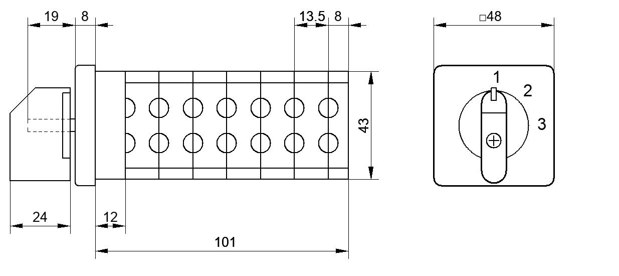 Переключатель S10JD2354A8