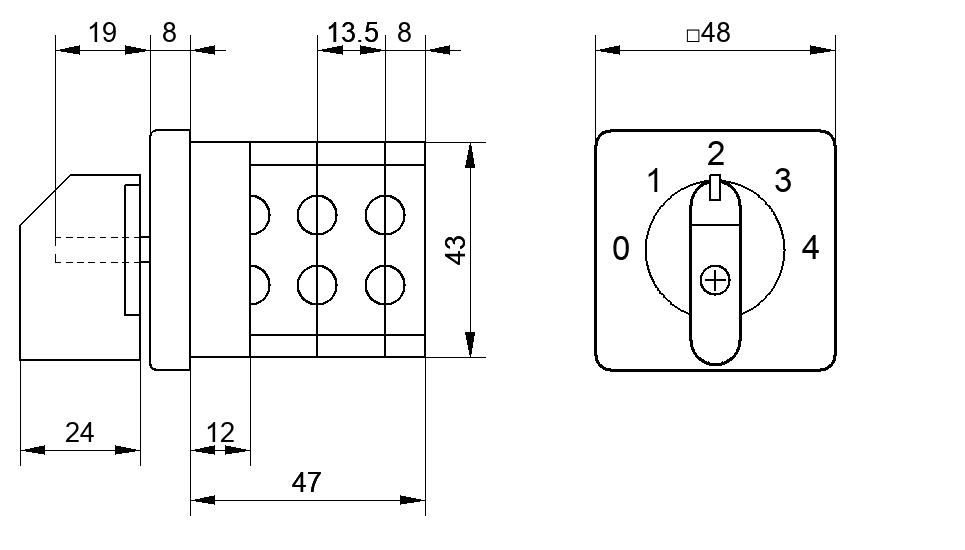 Переключатель S10JD2401XB8
