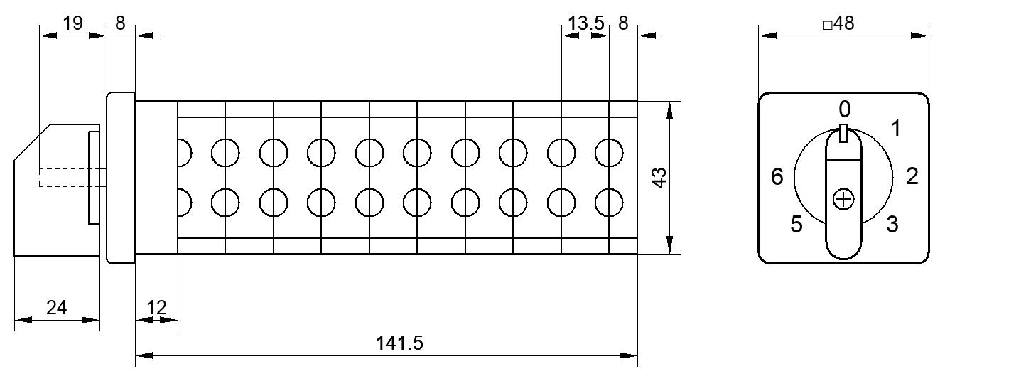 Переключатель S10JD2603A8