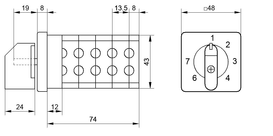 Переключатель S10JD2751A8