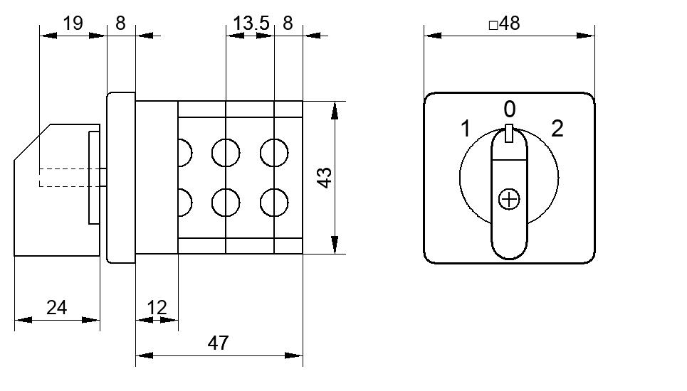 Переключатель S10JD3016C8