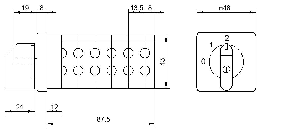 Переключатель S10JD5205B8