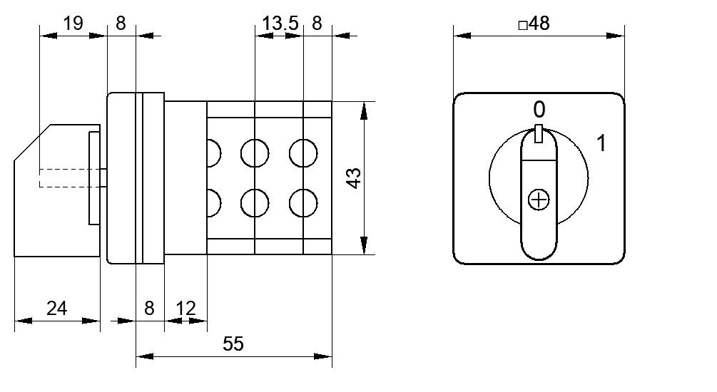 Переключатель S10JDG1103A6R