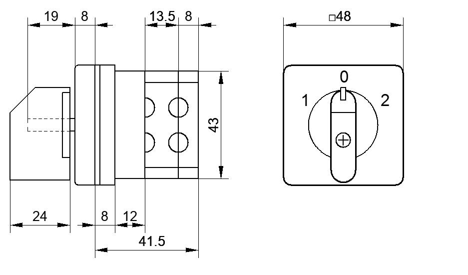 Переключатель S10JDG2201C6
