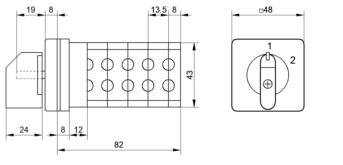 Переключатель S10JDG2254A6
