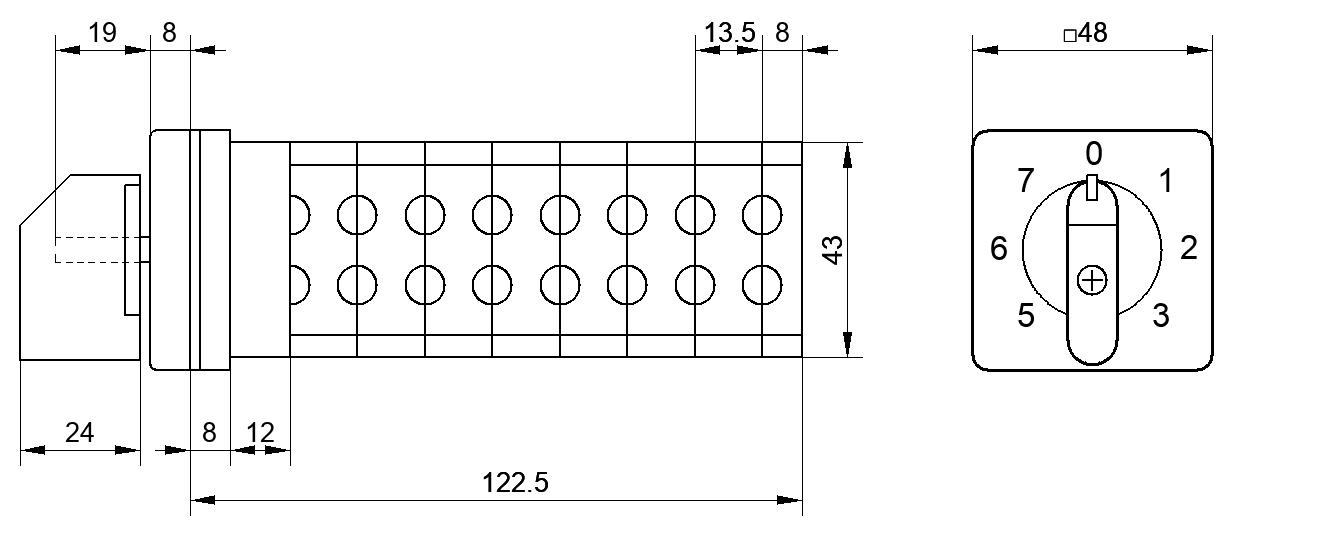 Переключатель S10JDG2702A8