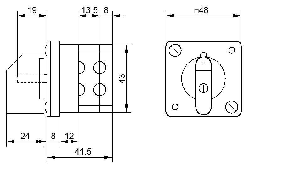 Переключатель S10JG2251D6