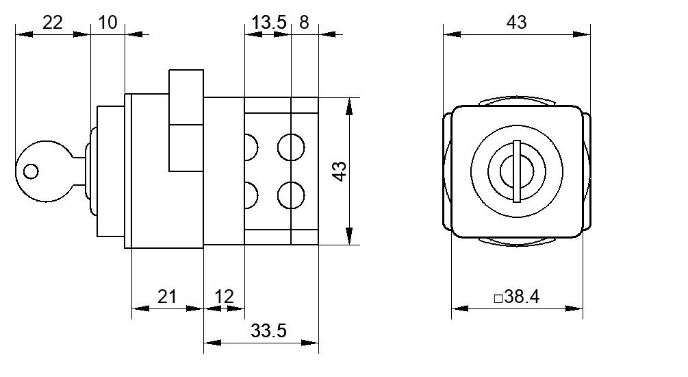 Переключатель S10JK1102A8