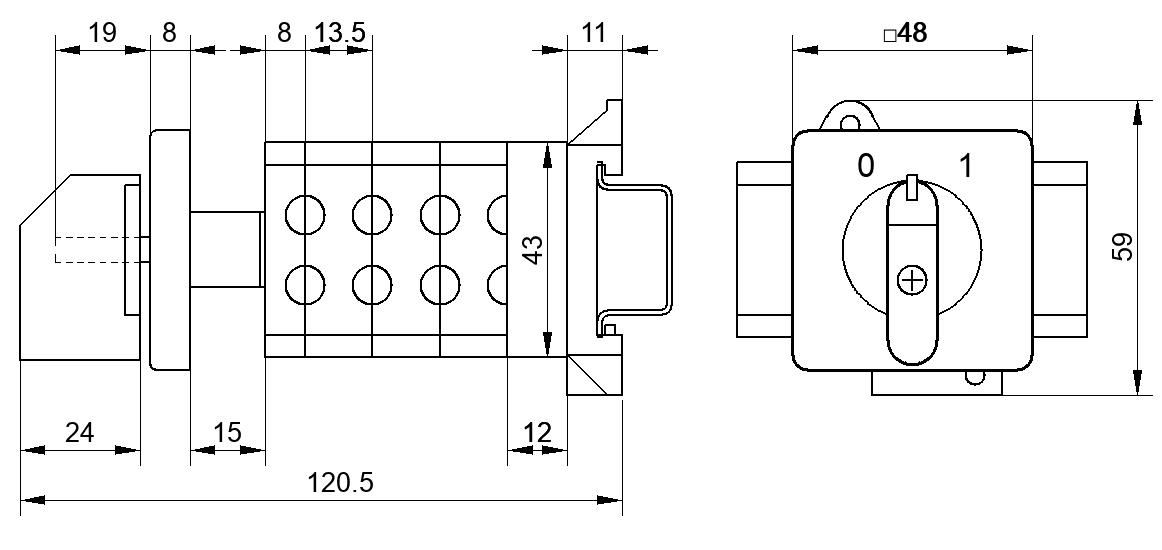 Переключатель S10JLD1105D6