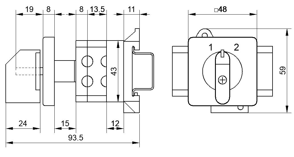 Переключатель S10JLD2251D6