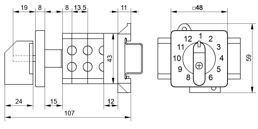 Переключатель S10JLD3331M1