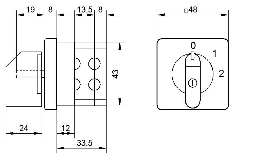Переключатель S16JD2201A8