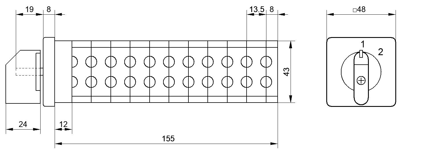 Переключатель S16JD2260A8