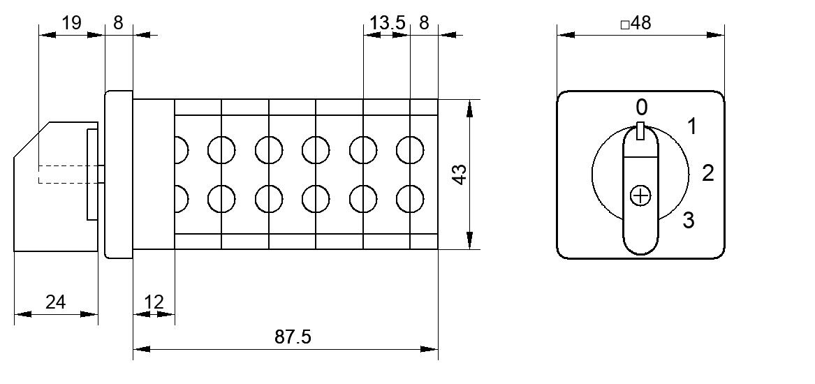 Переключатель S16JD2303A8