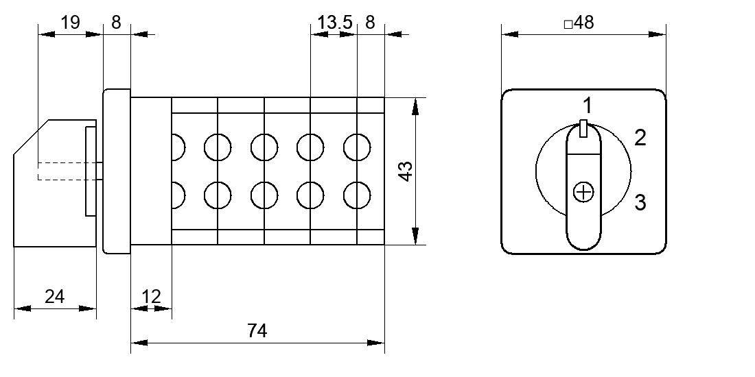 Переключатель S16JD2452XA6