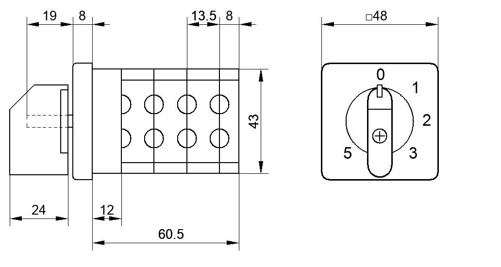 Переключатель S16JD2501A8