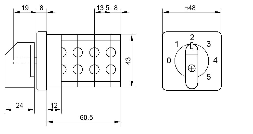 Переключатель S16JD3057B8