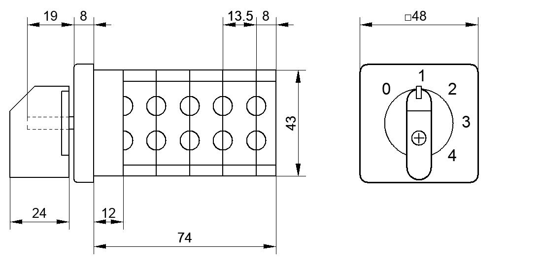 Переключатель S16JD3228V8