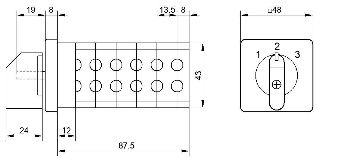 Переключатель S16JD3320V8