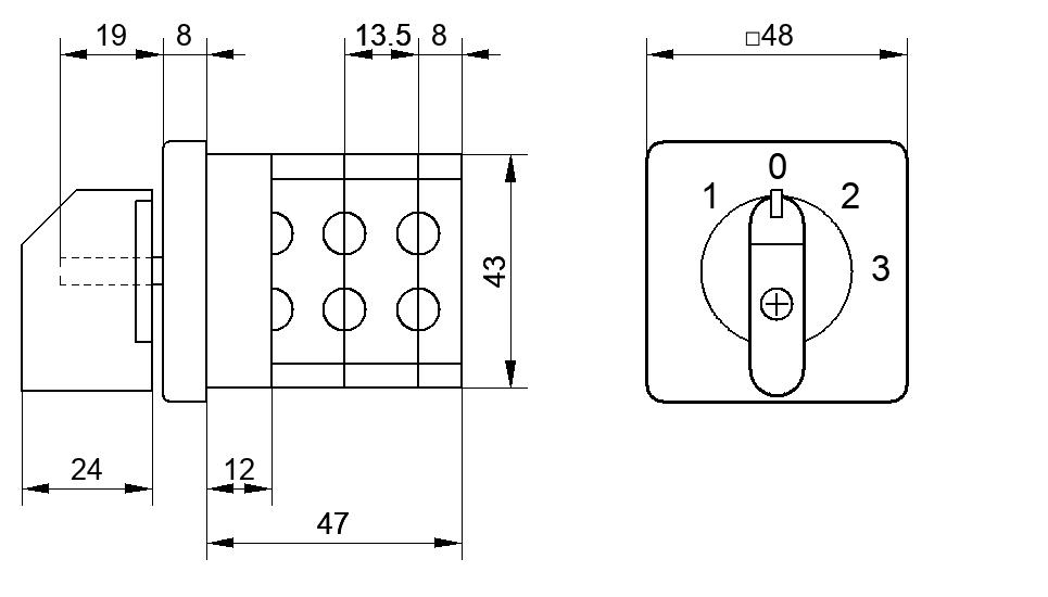 Переключатель S16JD3383V8