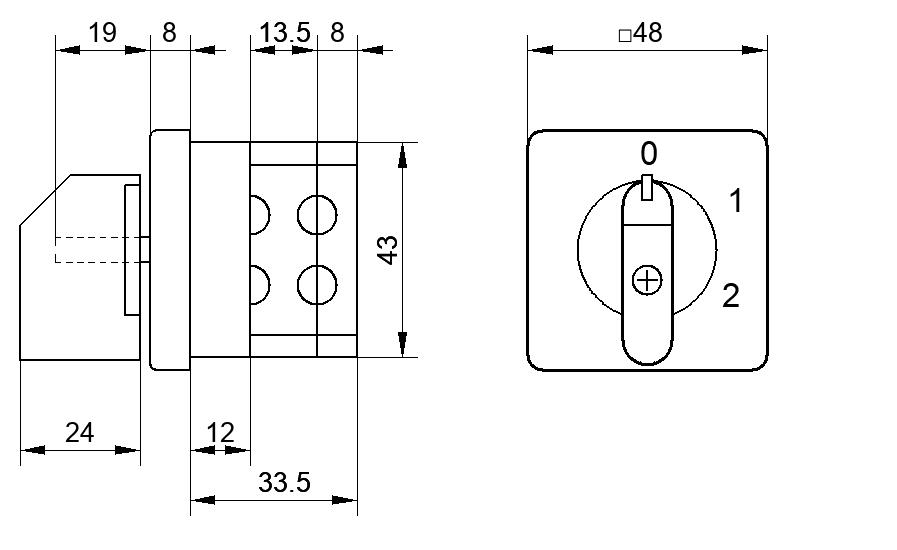 Переключатель S16JD7201A6