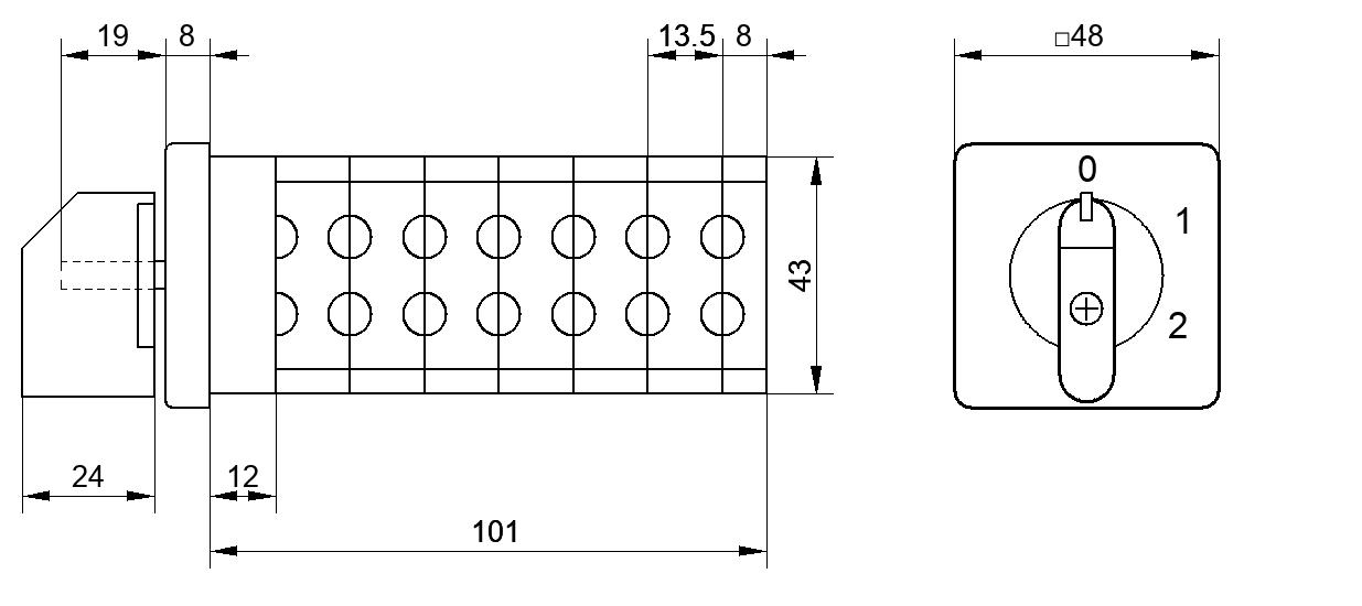 Переключатель S16JD9556A6