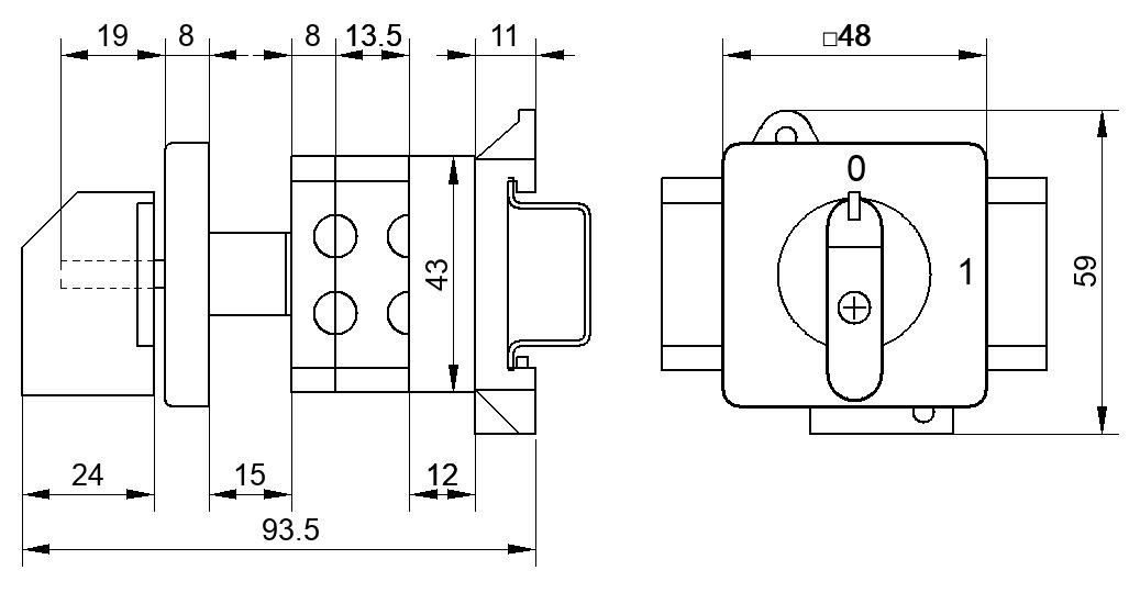 Переключатель S16JLD1102A4