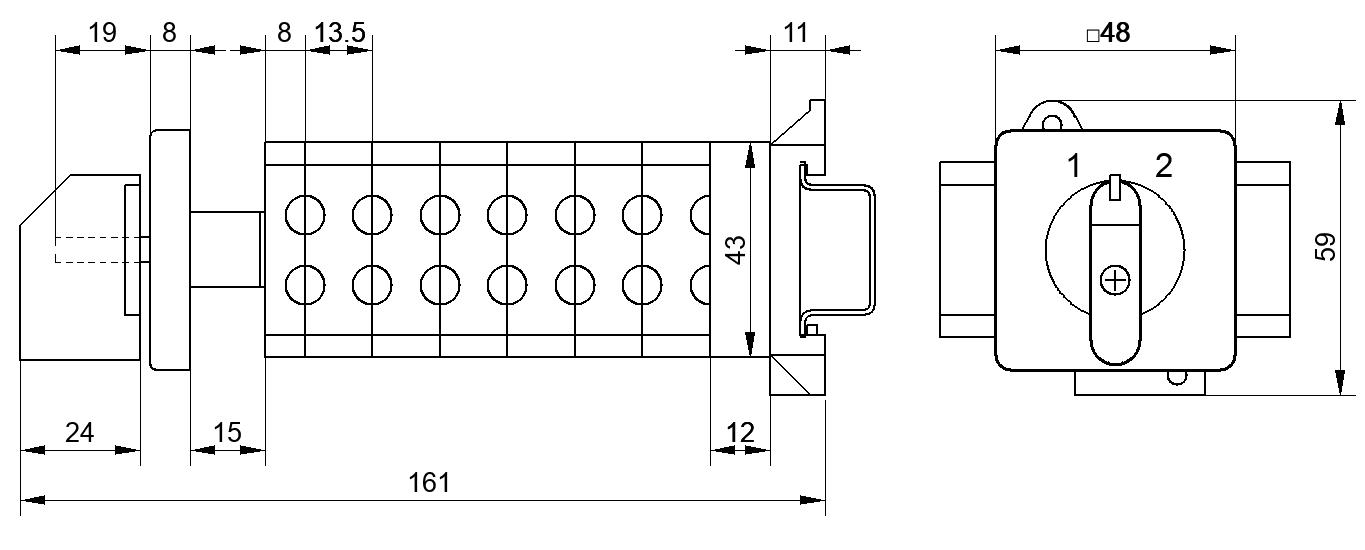 Переключатель S16JLD2256D6