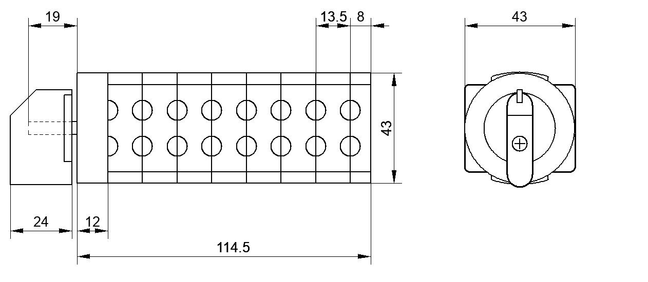 Переключатель S25J2075B6