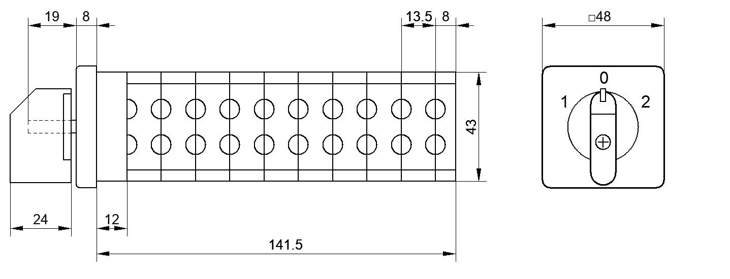 Переключатель S25JD2209C6