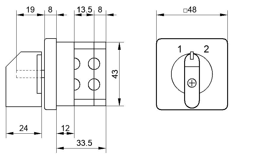 Переключатель S25JD2251XD6