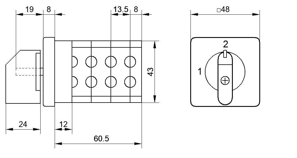 Переключатель S25JD2253B4