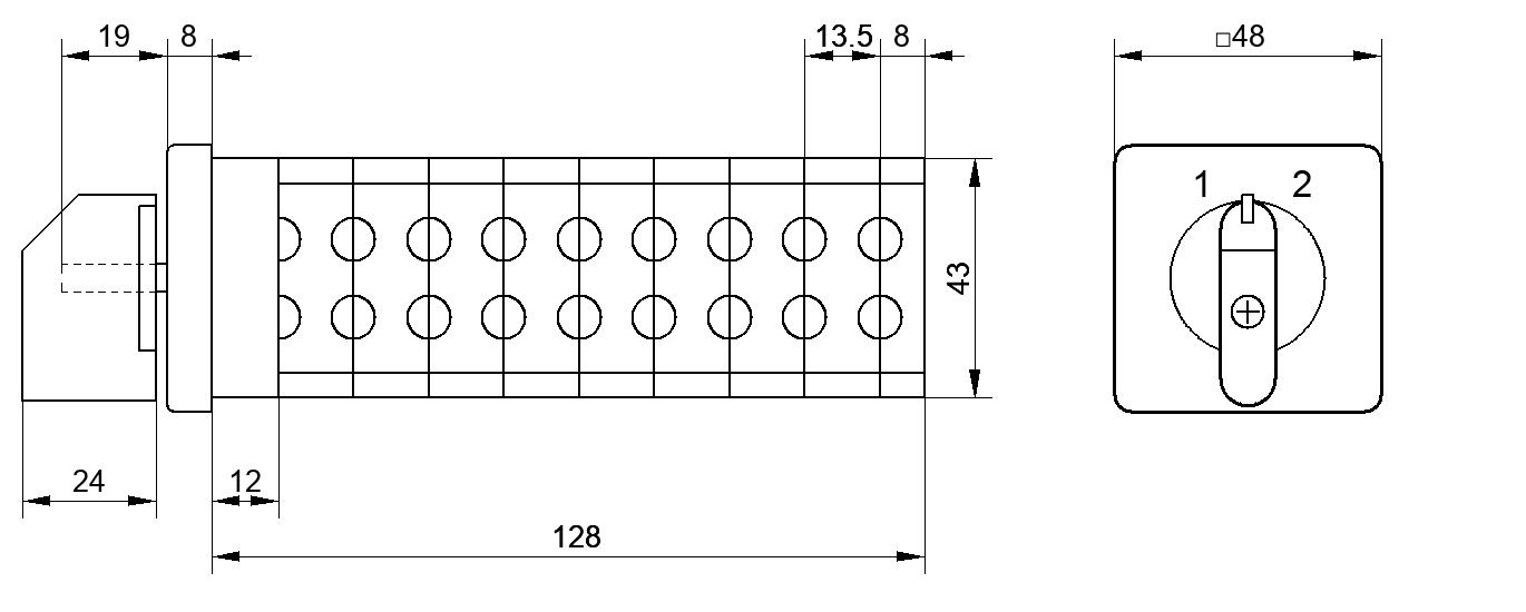 Переключатель S25JD2258D6