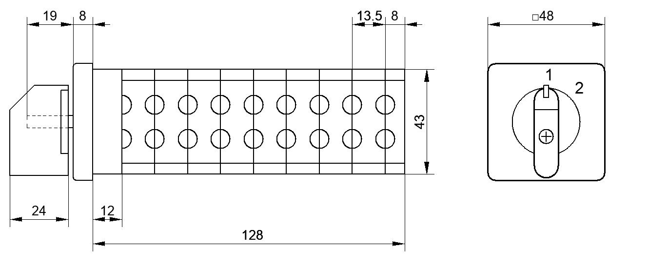 Переключатель S25JD2258XA8