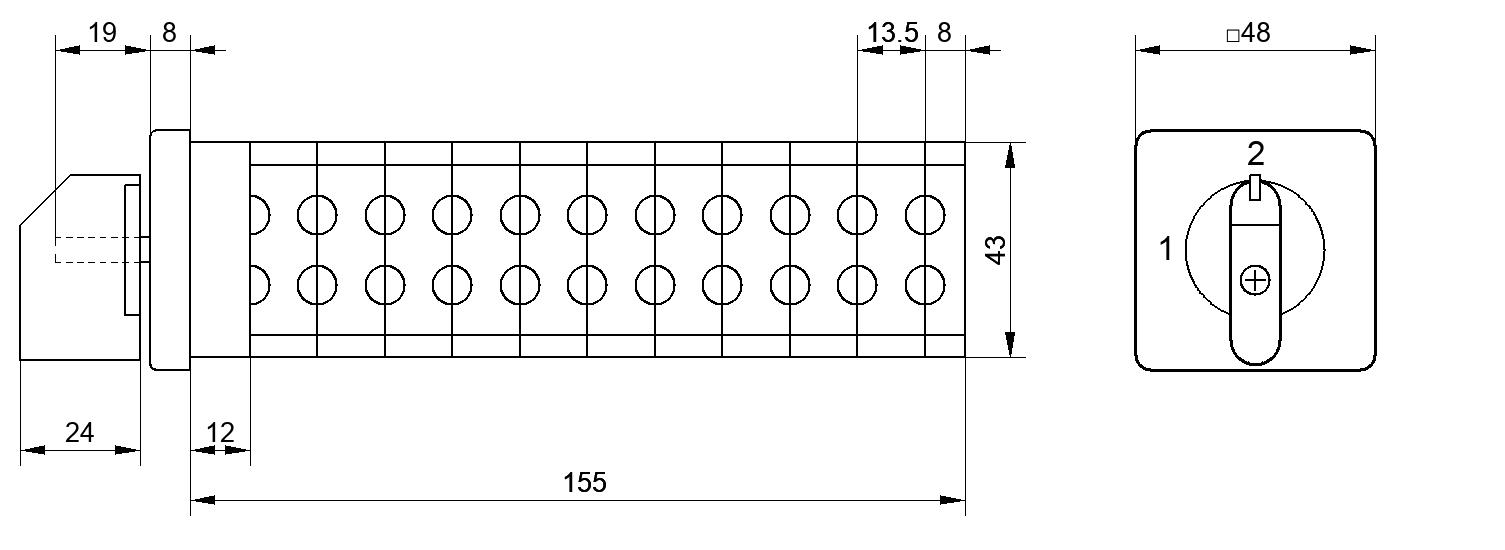 Переключатель S25JD2260B4