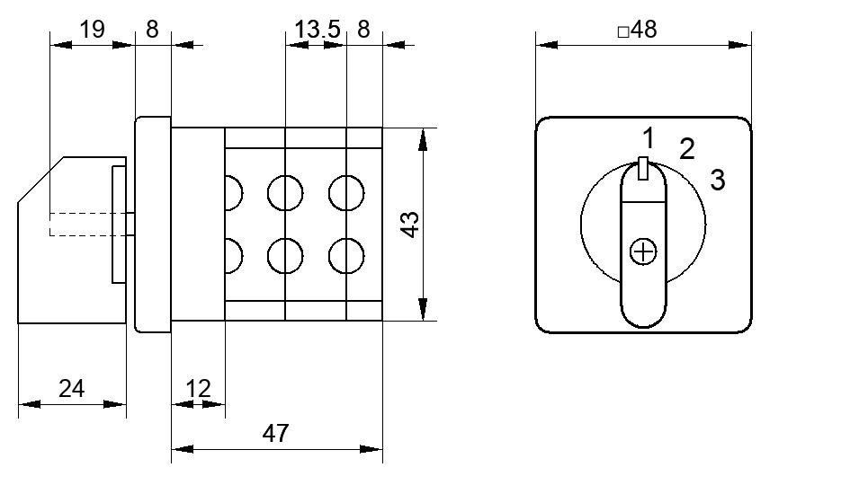 Переключатель S25JD2351A1
