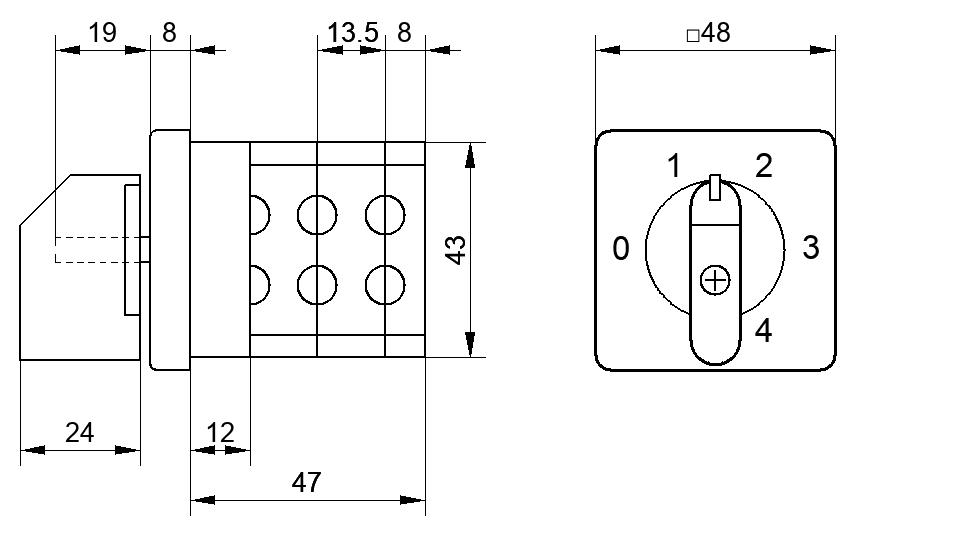 Переключатель S25JD2401XB6