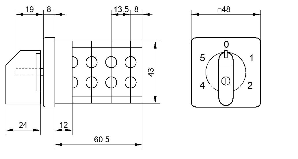 Переключатель S25JD2501A6