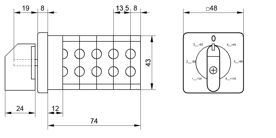 Переключатель S25JD3235C8