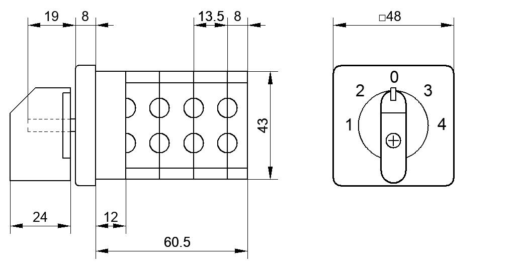 Переключатель S25JD3351C8