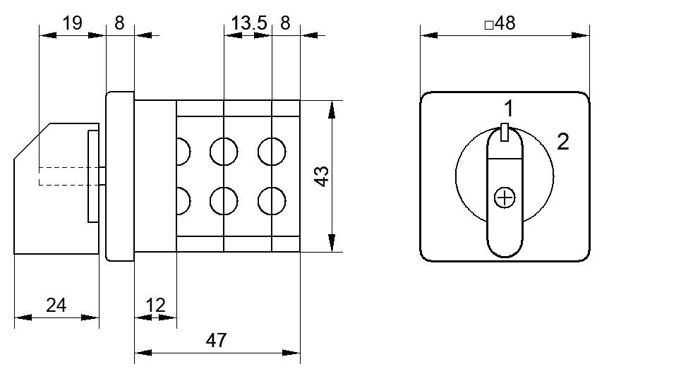 Переключатель S25JD3419A6
