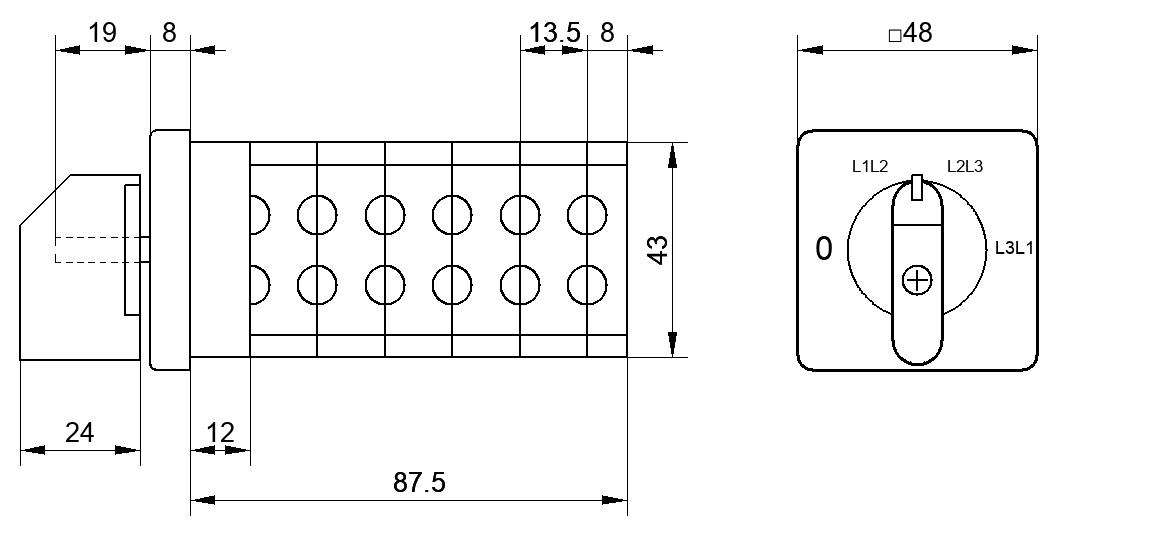 Переключатель S25JD8752B6